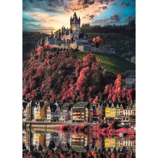 Puzzle Clementoni Castelo Zamek Cochem 1000 Peças