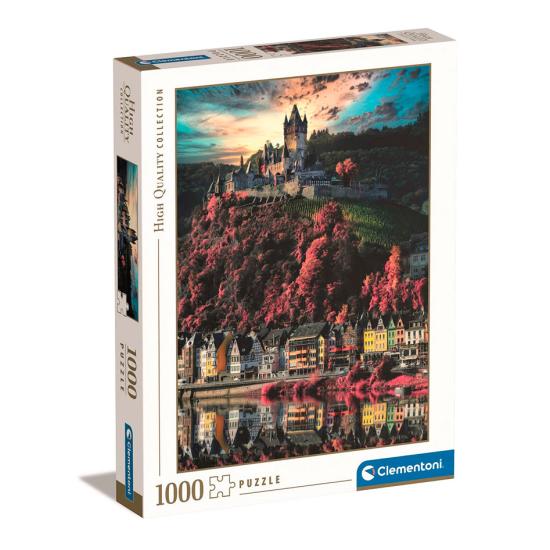 Puzzle Clementoni Castelo Zamek Cochem 1000 Peças