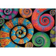 Puzzle Clementoni Rabos Encaracolados Colorboom 500 peças