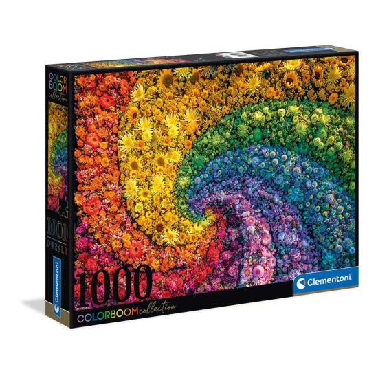 Puzzle Clementoni ColorBoom Flor Espiral de 1000 Peças