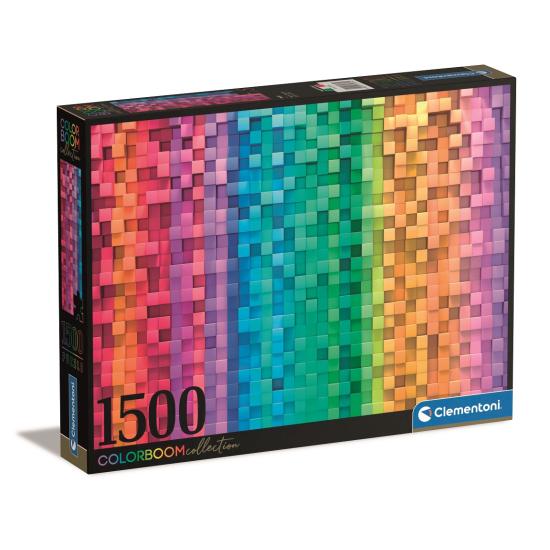 Puzzle Clementoni Colorboom Pixel 1500 peças