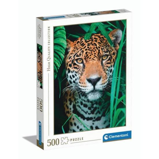 Puzzle Clementoni Jaguar na Selva 500 peças Puzzle Clementoni Jaguar na Selva 500 peças