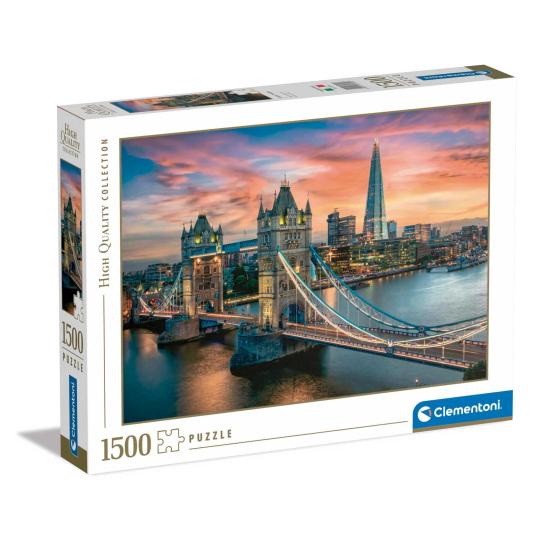 Puzzle Clementoni Crepúsculo de Londres de 1500 Peças