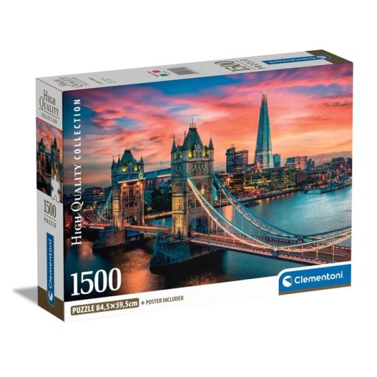 Puzzle Clementoni Crepúsculo de Londres 1500 peças