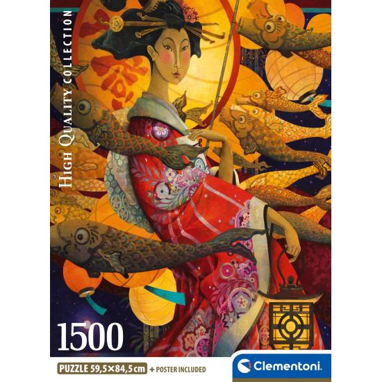 Puzzle Clementoni Dança Koinobori 1500 peças