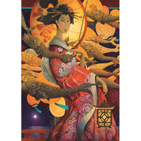 Puzzle Clementoni Dança Koinobori 1500 peças