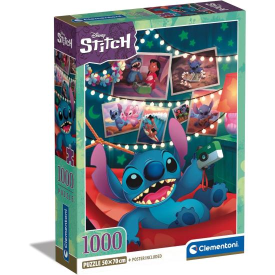 Puzzle Clementoni Disney Stitch de 1000 Peças