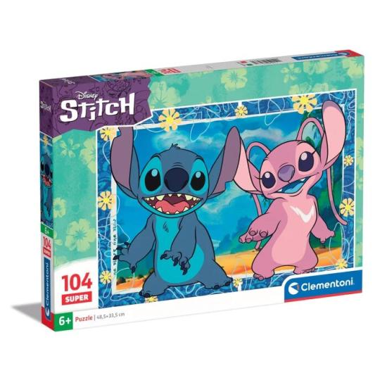Puzzle Clementoni Disney Stitch 3 de 104 Peças