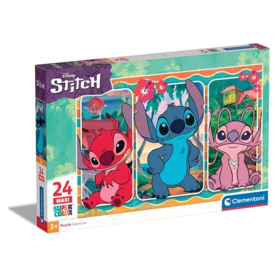 Puzzle Clementoni Disney Stitch Maxi 24 Peças