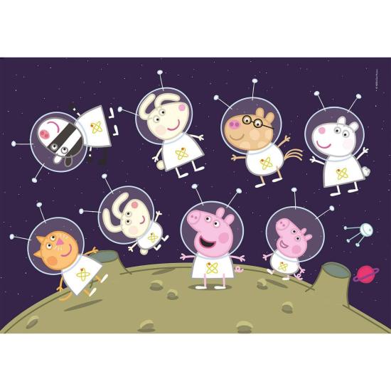 Puzzle de dupla face Clementoni Peppa Pig 60 peças