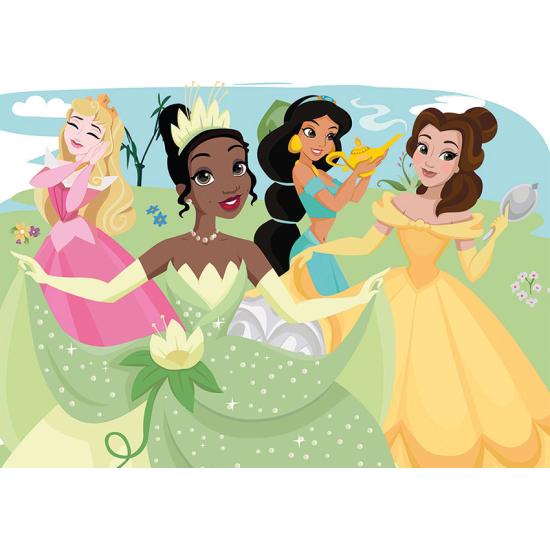 Puzzle de dupla face Clementoni Princesas Disney 104 peça
