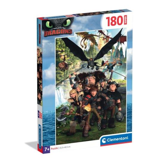 Puzzle Clementoni Dragões XXL 180 Peças