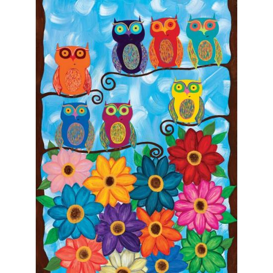 Puzzle Clementoni Sweet Owls 500 peças