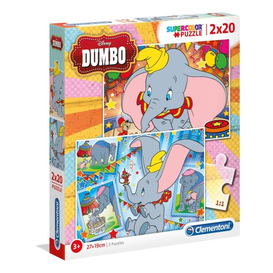 Puzzle Clementoni Dumbo 2x20 peças