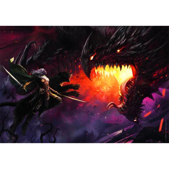Puzzle Clementoni Dungeons and Dragons 3 de 1000 Peças Puzzle Clementoni Dungeons and Dragons 3 de 1000 Peças