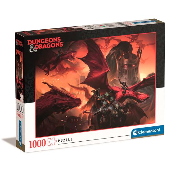 Puzzle Clementoni Dungeons and Dragons de 1000 Peças