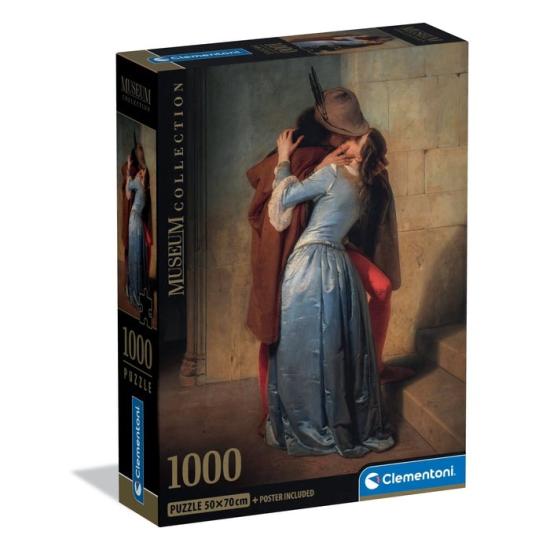 Puzzle Clementoni O Beijo Hayez 1000 Peças