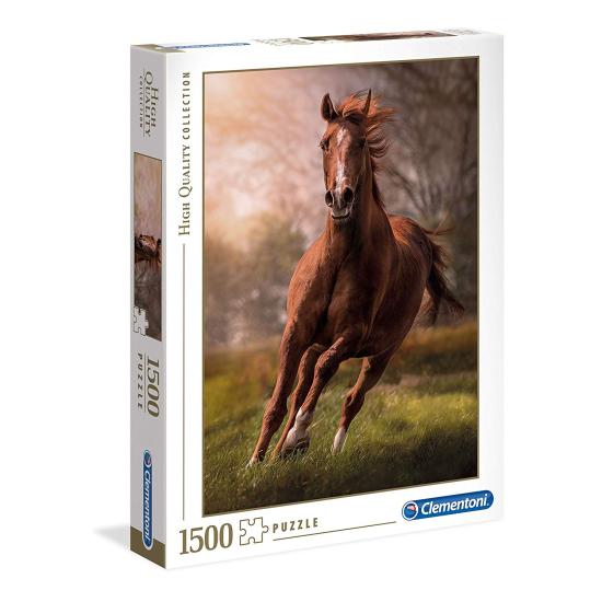Cavalo Puzzle Clementoni em fuga 1500 peças