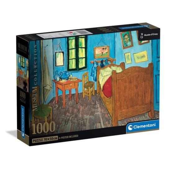 Puzzle Clementoni O quarto em Arles 1000 peças Puzzle Clementoni O quarto em Arles 1000 peças