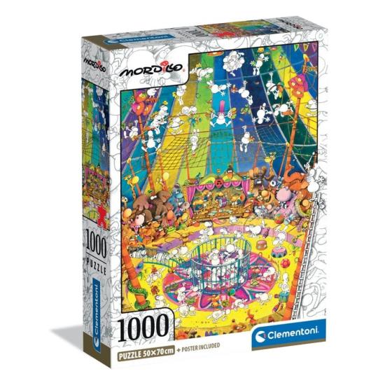 Puzzle Clementoni O Show de 1000 peças Puzzle Clementoni O Show de 1000 peças