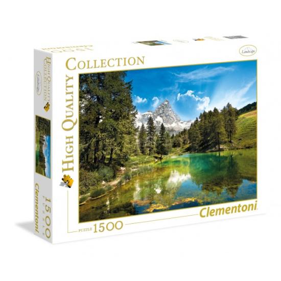 Puzzle Clementoni O Lago Azul 1500 Peças