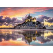 Puzzle Clementoni O Magnífico Monte Saint Michel 1000 Peç