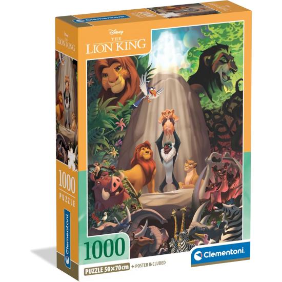 Puzzle Clementoni O Rei Leão de 1000 peças