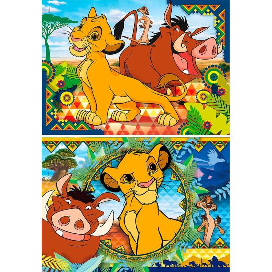 Puzzle Clementoni O Rei Leão 2 x 60 Peças