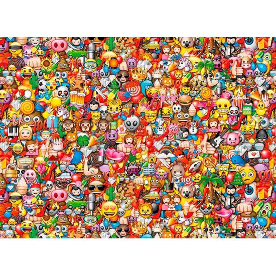 Puzzle Clementoni Impossível Emojis 1000 Peças