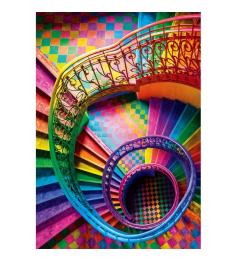 Puzzle Clementoni Escadaria Colorboom 500 peças