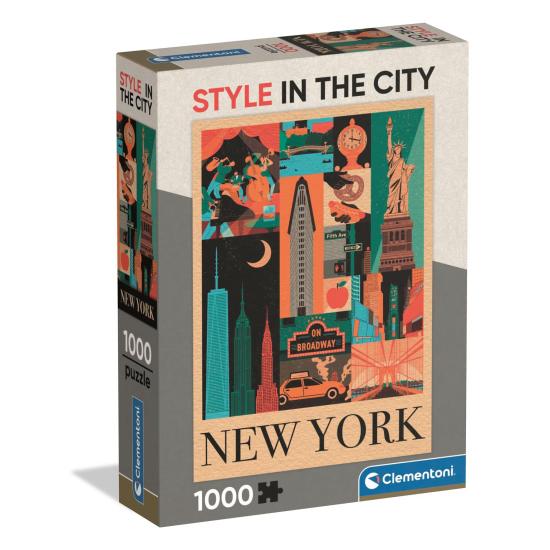 Puzzle Clementoni Style Nova York 1000 Peças