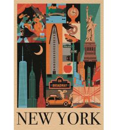 Puzzle Clementoni Style Nova York 1000 Peças