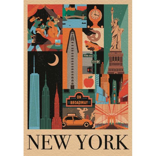 Puzzle Clementoni Style Nova York 1000 Peças