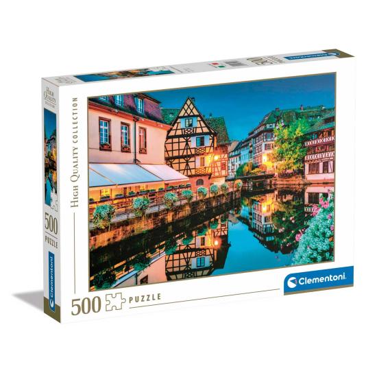 Puzzle Clementoni Cidade Velha de Estrasburgo de 500 Peças