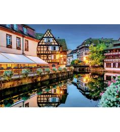 Puzzle Clementoni Cidade Velha de Estrasburgo de 500 Peças