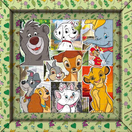 Puzzle Clementoni Frame Me Up Animais Disney 60 peças