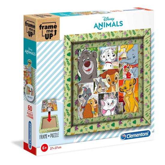 Puzzle Clementoni Frame Me Up Animais Disney 60 peças