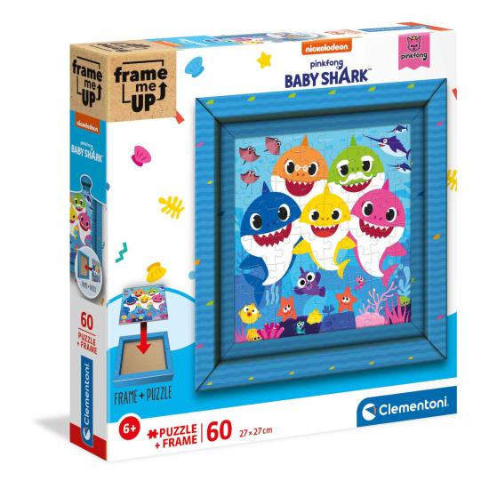 Puzzle Clementoni Frame Me Up Baby Shark 60 peças