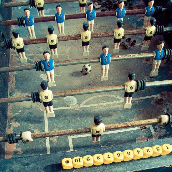 Puzzle de pebolim vintage Clementoni Frame Me Up 250 peça