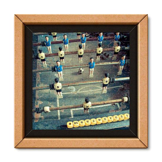 Puzzle de pebolim vintage Clementoni Frame Me Up 250 peça