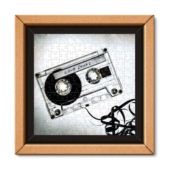 Puzzle de música vintage Clementoni Frame Me Up 250 peças