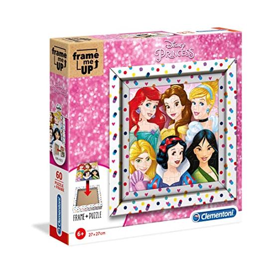 Puzzle Clementoni Frame Me Up Princesas de 60 Pzs