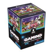 Puzzle Clementoni Gaming Cube Sonic 1 de 500 Pçs