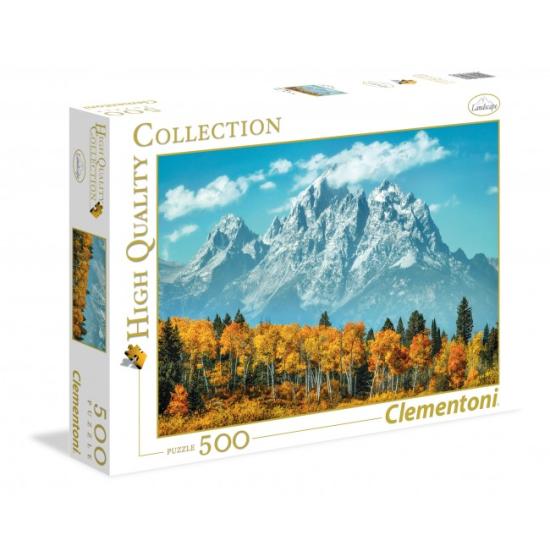 Puzzle Clementoni Grand Teton no Outono de 500 peças