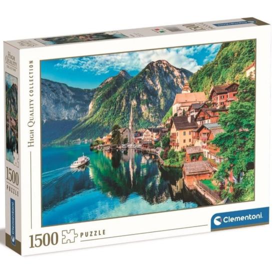 Puzzle Clementoni Hallstatt, Áustria de 1500 peças