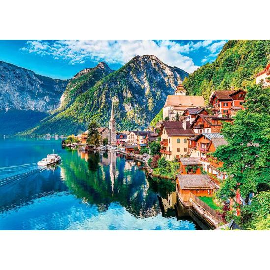 Puzzle Clementoni Hallstatt, Áustria de 1500 peças