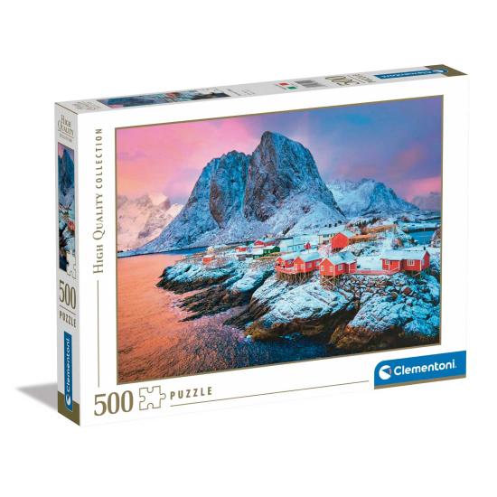 Puzzle Clementoni Hamnoy Village de 500 Peças
