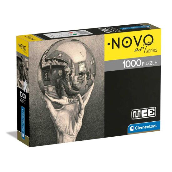 Puzzle Clementoni Hand with Reflecting Sphere de 1000 Pçs