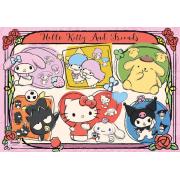 Puzzle Clementoni Hello Kitty and Friends de 1000 Peças