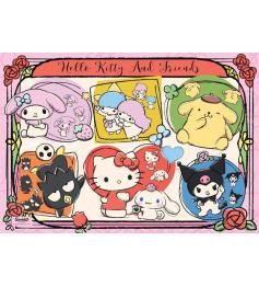 Puzzle Clementoni Hello Kitty and Friends de 1000 Peças